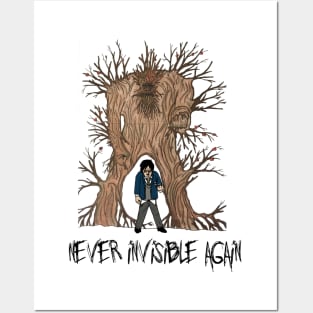 Never invisible again Posters and Art